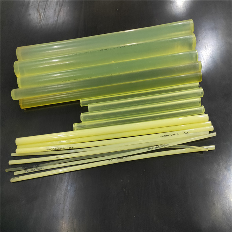 聚氨酯空心棒 pu棒 弹性胶棒 优力胶棒切割打孔 聚氨酯橡胶棒加工
