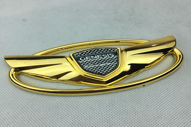 现代劳恩斯酷派车标贴 劳恩斯改装车标 劳恩斯酷派前后改装标车贴