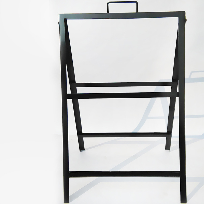 厂家批发 竖款广告架 户外可折叠广告架 双面展示a型广告架