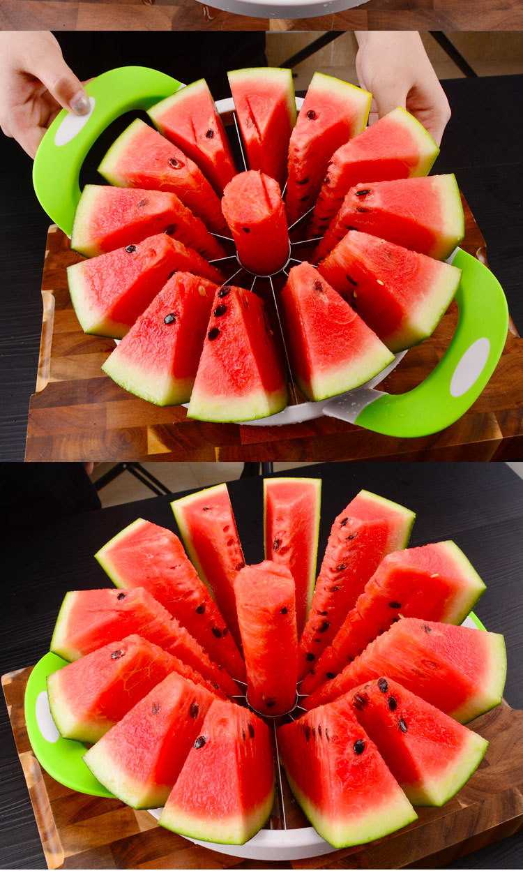 特大号西瓜切片器切西瓜蜜瓜水果刀西瓜切不锈钢西瓜切神器多功能