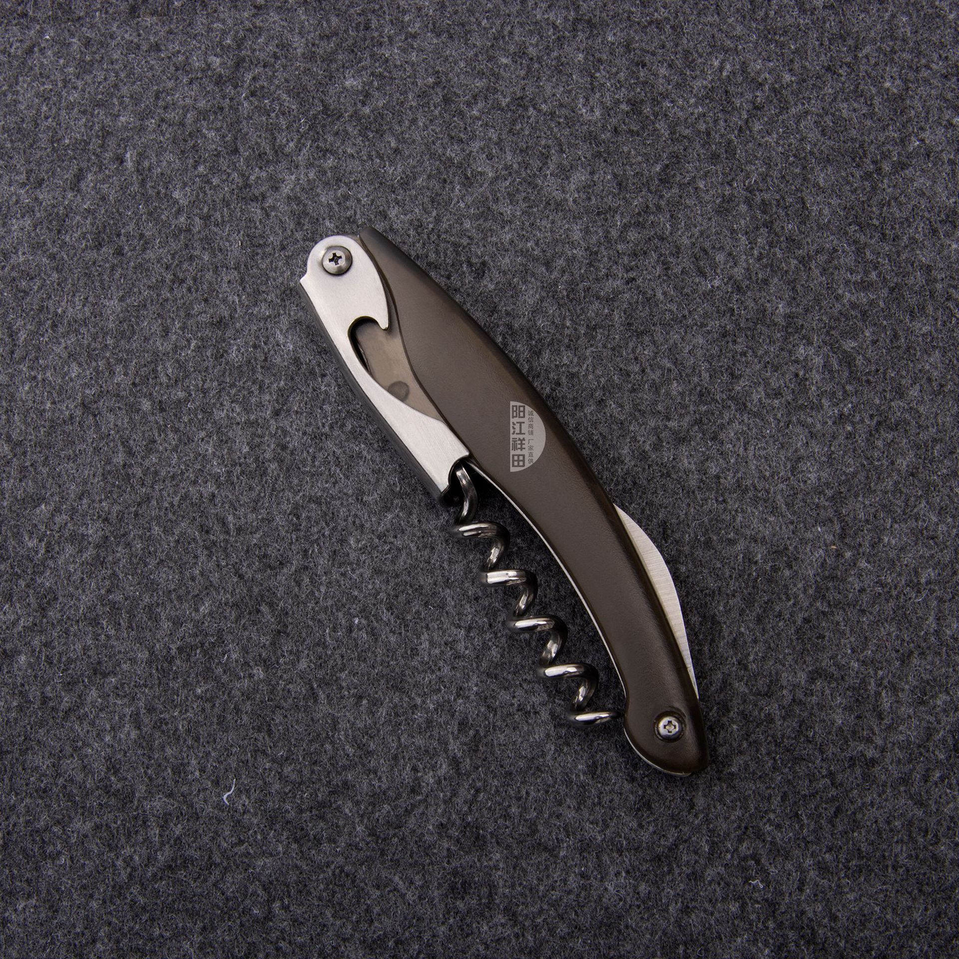 祥田海马刀开瓶器 铝柄虾头刀 塑料柄红酒开瓶器 啤酒开瓶器