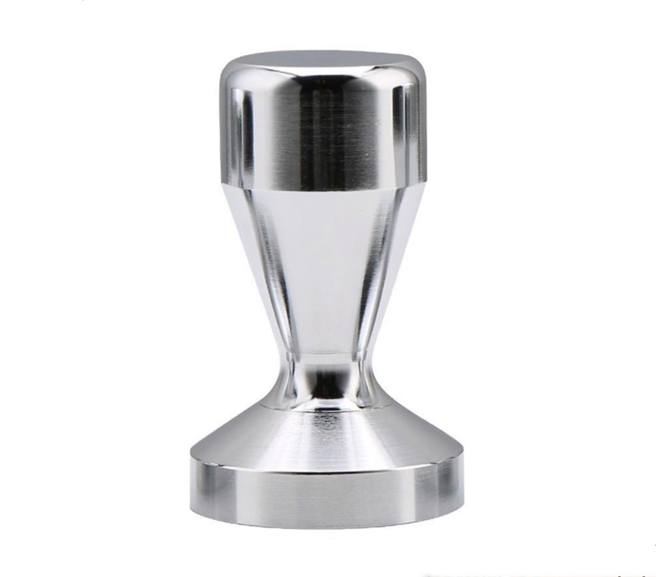 亚马逊实心不锈钢压粉器咖啡填压器压粉锤家用商用49mm51mm57.5mm