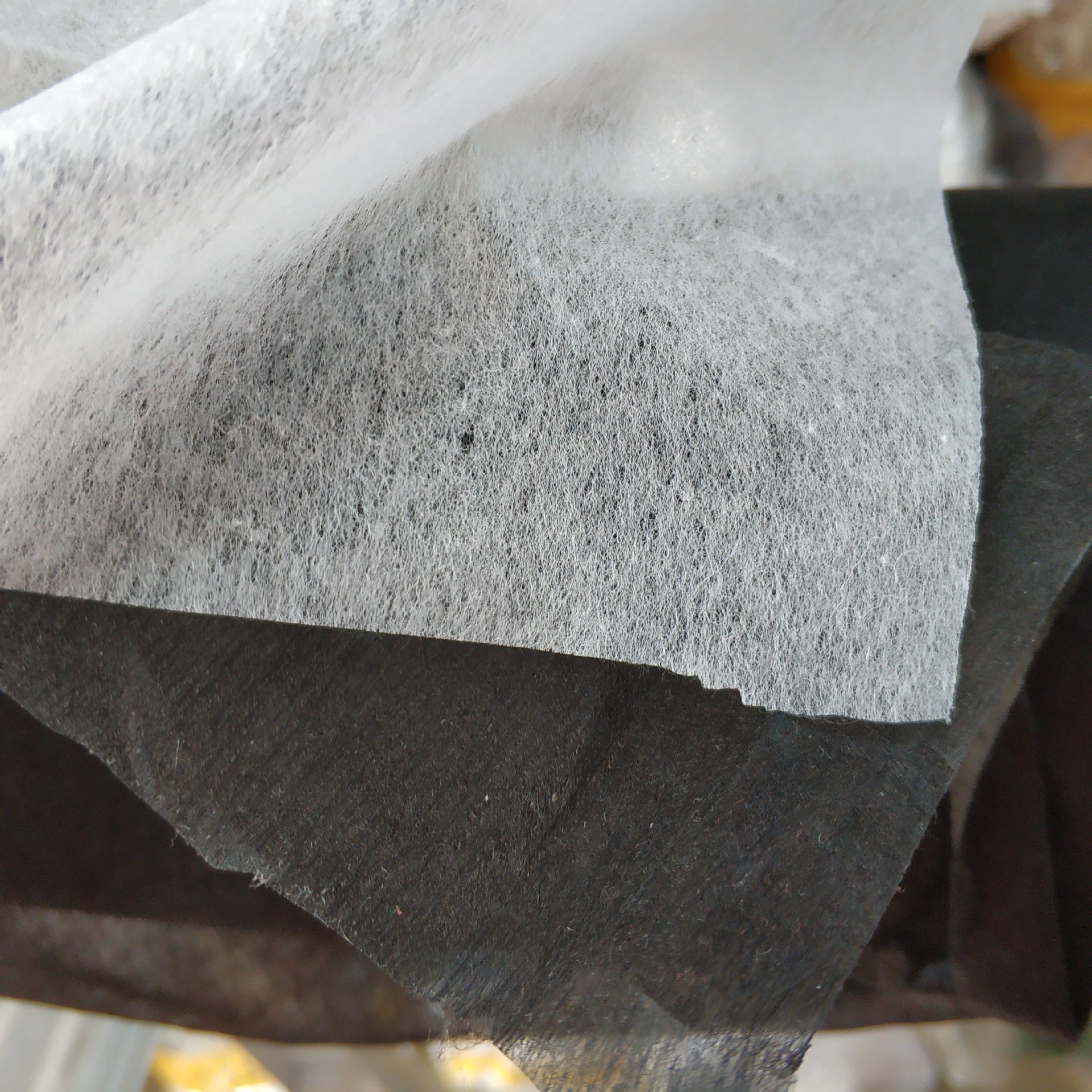 25g浸渍无纺布 25克软手感无胶无纺衬 1025无纺布 喇叭防尘无纺布