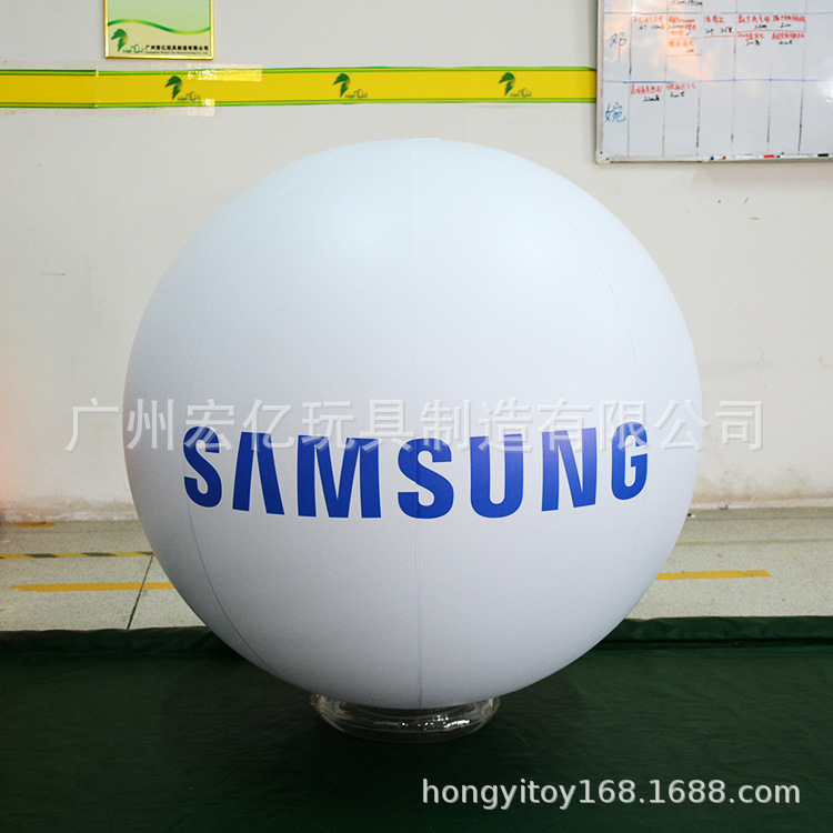 厂家直销充气广告背包球 游行广告背包球 可印刷图案LOGO广告气球