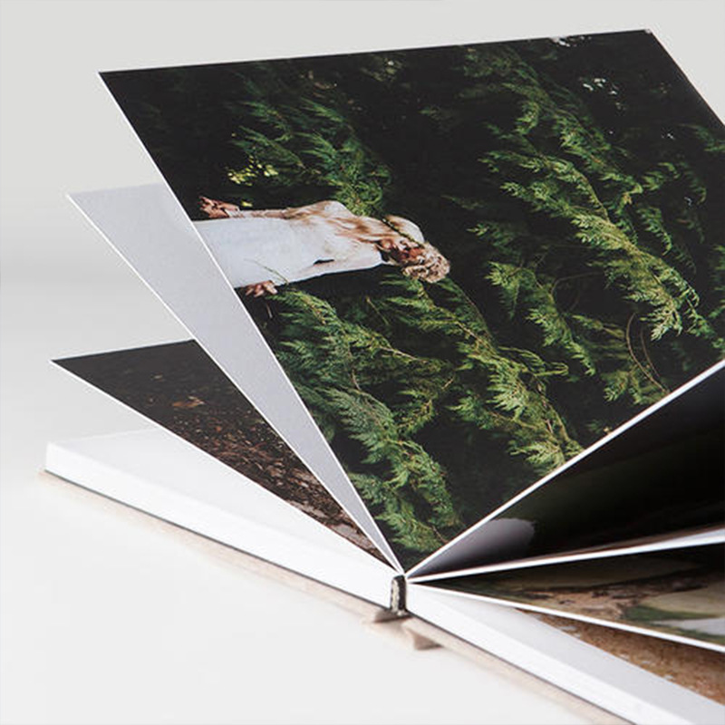 蝴蝶对裱卡书创意定制画册印刷 精装书定做 硬壳精装本定做
