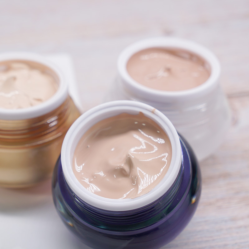 厂家直销1000g 台湾能量琉璃霜金瓶遮瑕素颜亮baioem代加工化妆品