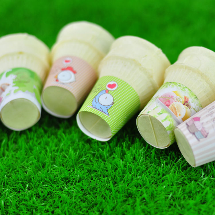 冰激凌纸套魔天脆筒冰淇淋纸套筒 魔天脆脆蛋卷皮脆皮纸套 1000个