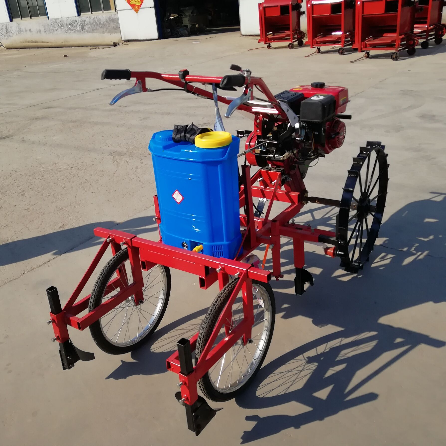 高垄地膜覆盖机 可调宽度高垄地膜机 地膜覆盖机