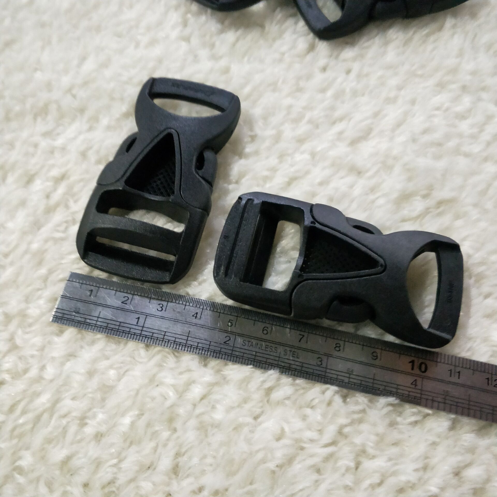 多耐福duraflex易按龙虾插扣 登山包背包插扣扣具配件网状塑料扣