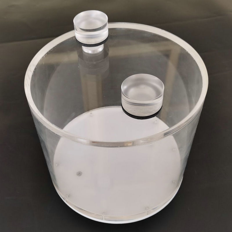 有机玻璃密封罐 透明有机玻璃管 实验装置亚克力管厂家加工定制