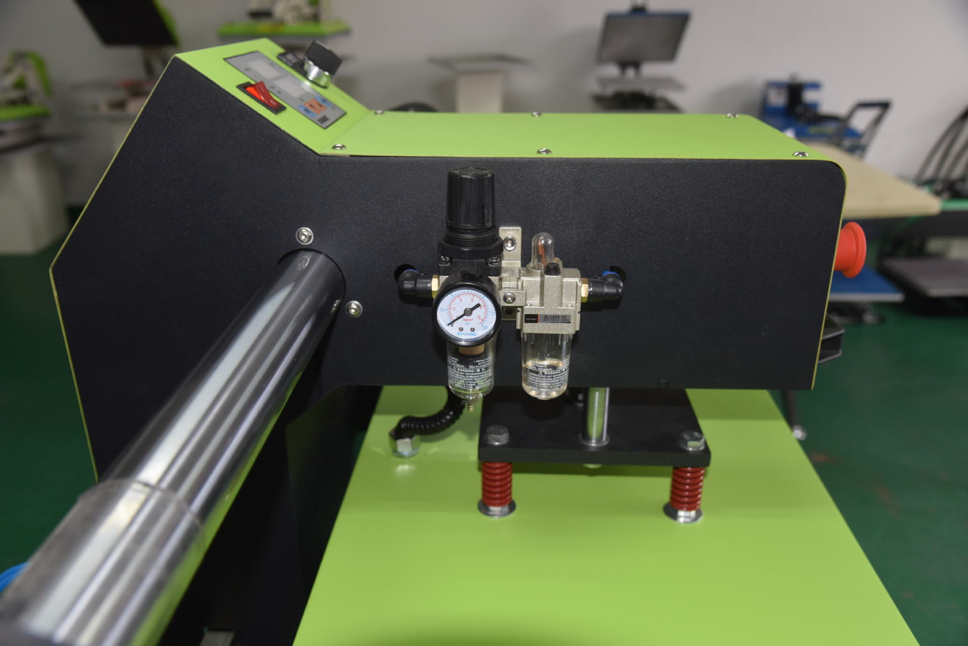 供应泰利普气动双工位热升华转印球服烫钻烫画机 半自动烫画机