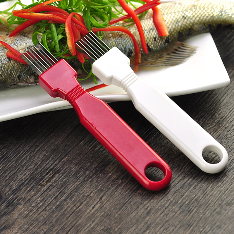 不锈钢厨房切葱刀葱丝刀切丝刀刮丝器批发