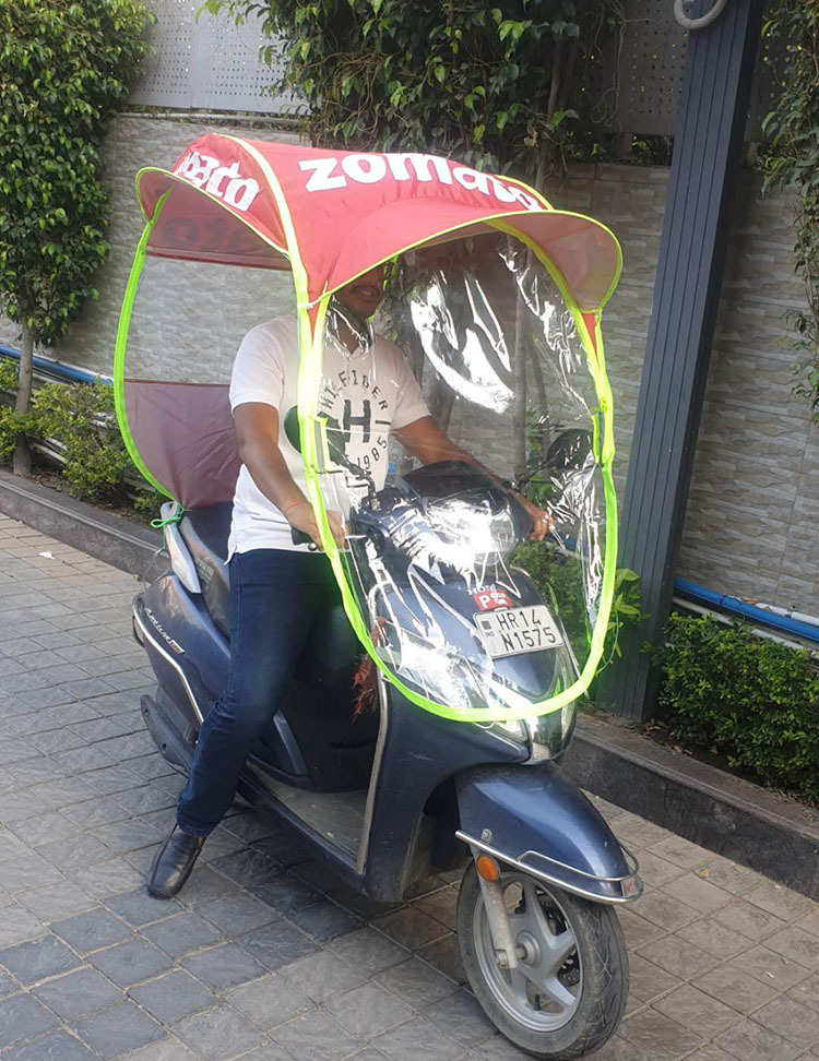 电动车雨棚广告伞定制遮阳蓬电瓶车雨蓬防风防雨蓬电动车遮阳伞