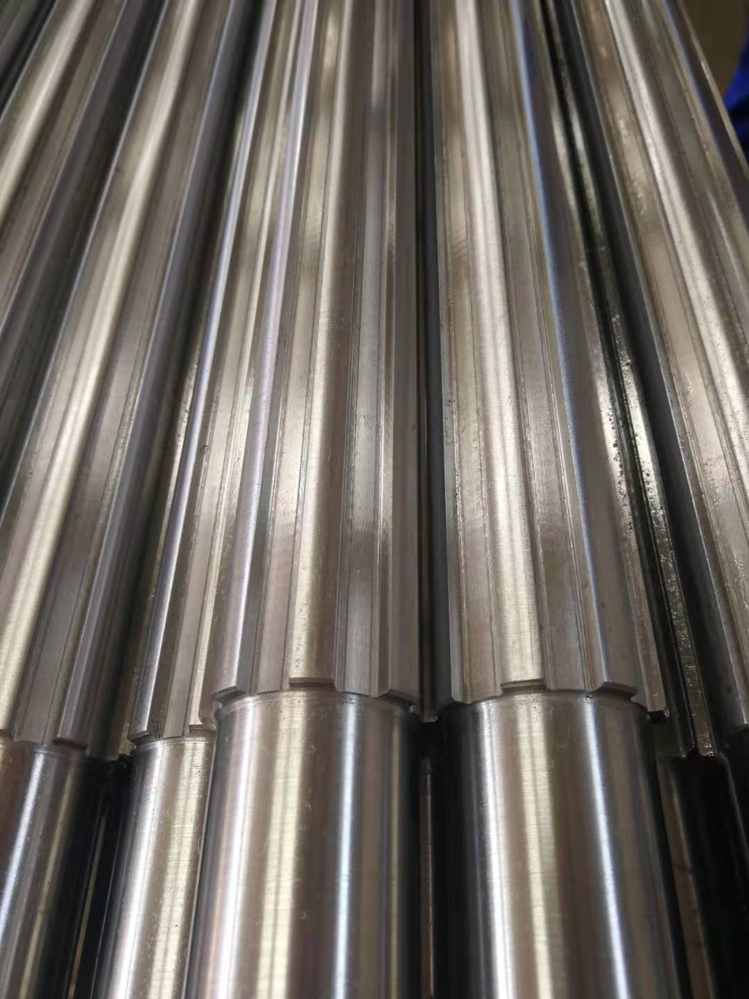 低径定心矩形花键轴外径定心渐开线花键轴6齿花键轴多齿花键轴