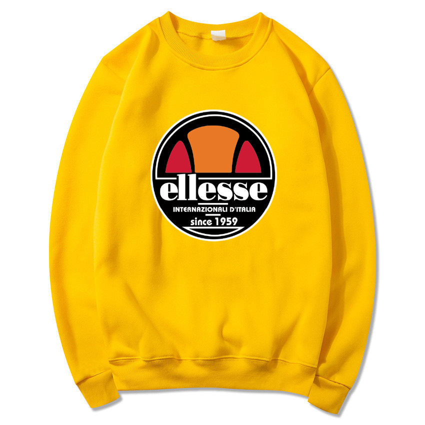 ellesse套头潮牌2019新款圆领卫衣 欧美时尚 男女春秋款外