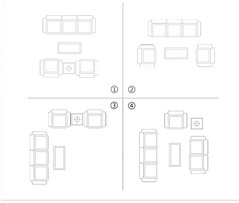 办公室沙发组合茶几商务接待会客区真皮沙发定制牛皮单人位三人位
