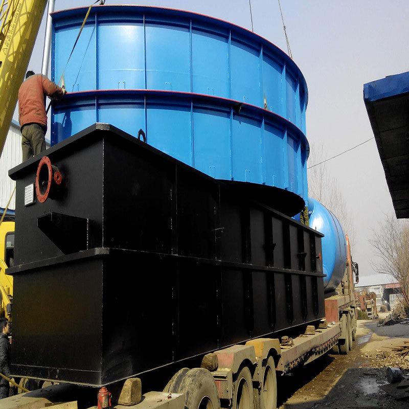 优质圆形气浮机出渣固液分离一体化环保设备新型高效浅层气浮机