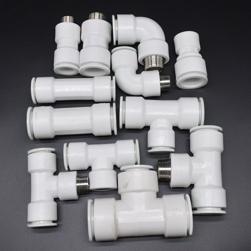 塑料管道模具 ppr管道快速接头 三通两通弯管模具注塑加工