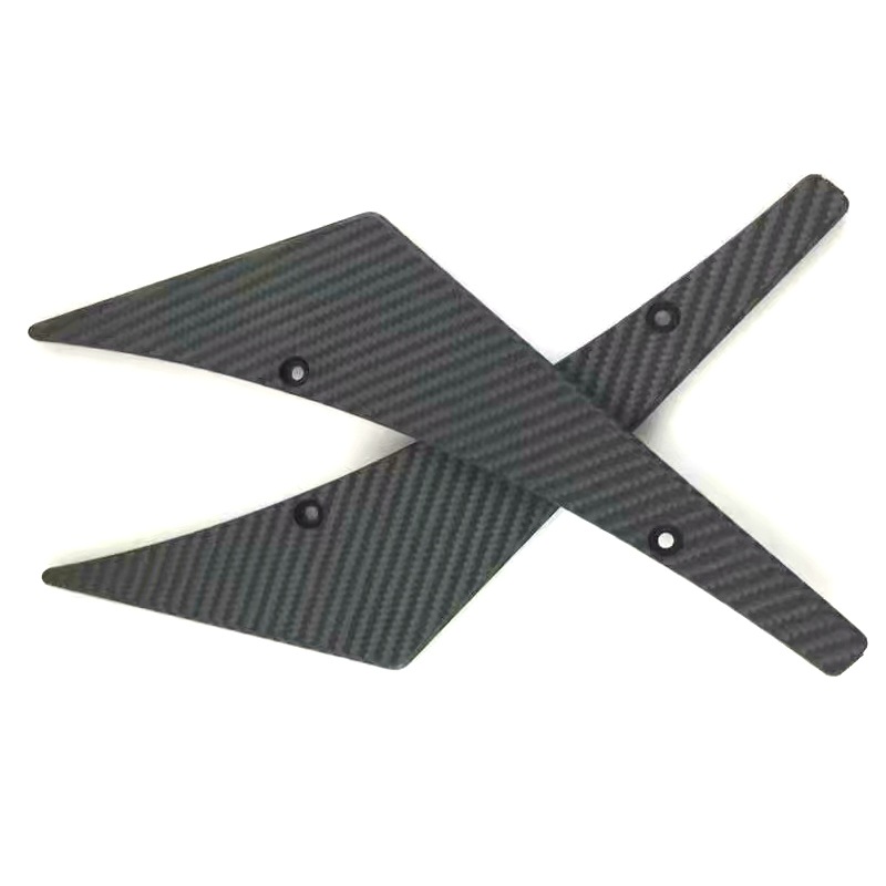 厂家直销汽车赛车摩托改装通用打孔扰流风刀降低风阻前导流风刀