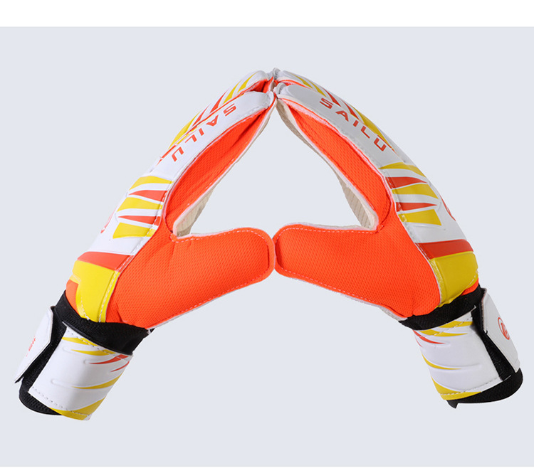 双层护腕青少年守门员加厚乳胶手套成人团队专业训练门将足球手套