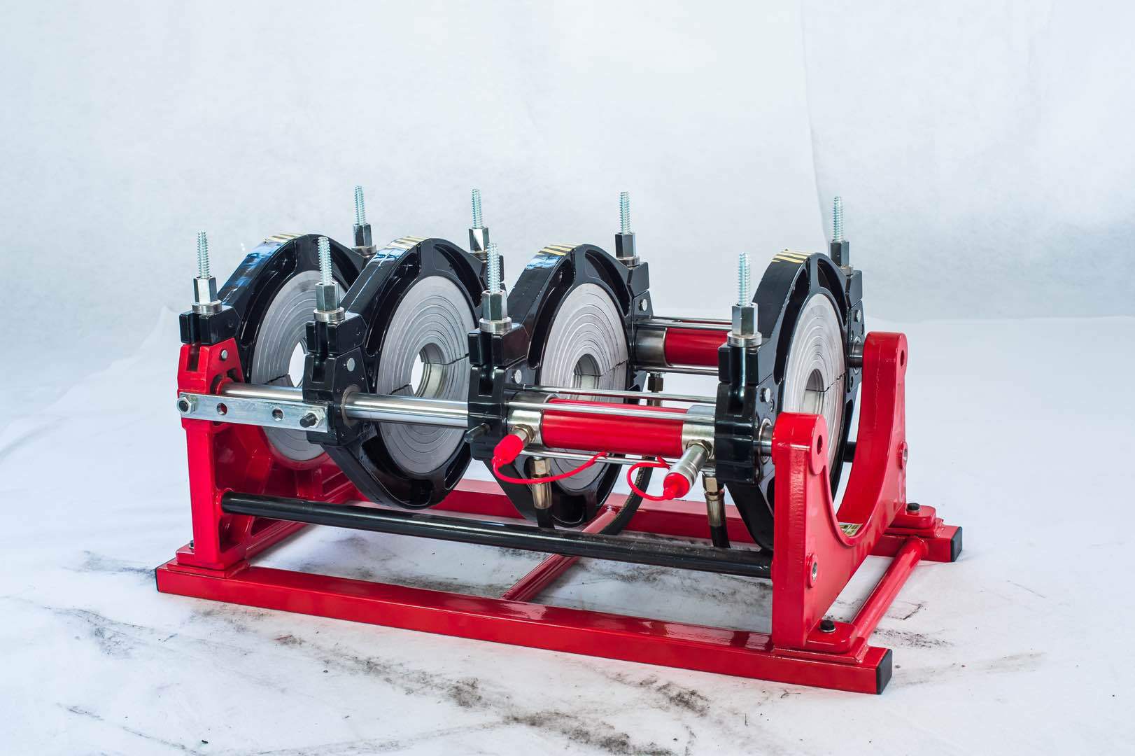 90-250液压电动管道热熔机pe对接焊机250自动液压料焊接机批发