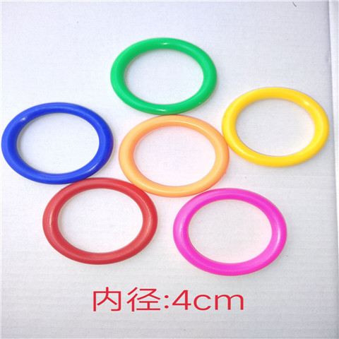 Solid Throw the Circle Plastic Ring Game Toys for Night Market Stall Plastic Ring Wholesale Factory Direct Sales