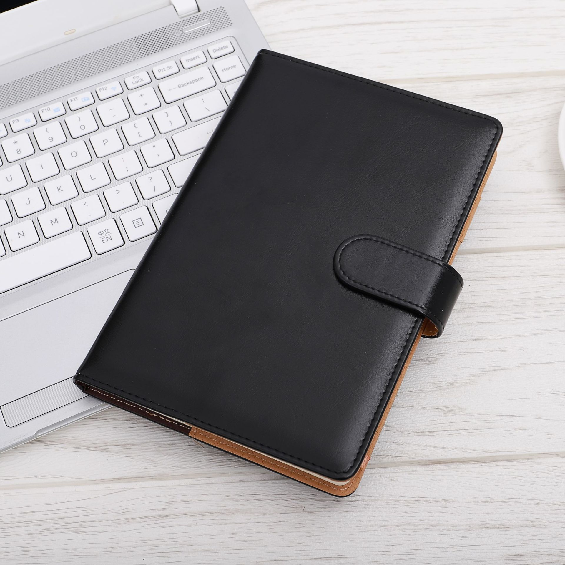 商务办公笔记本定制a5创意本子学生日记本加厚皮面记事本定制logo