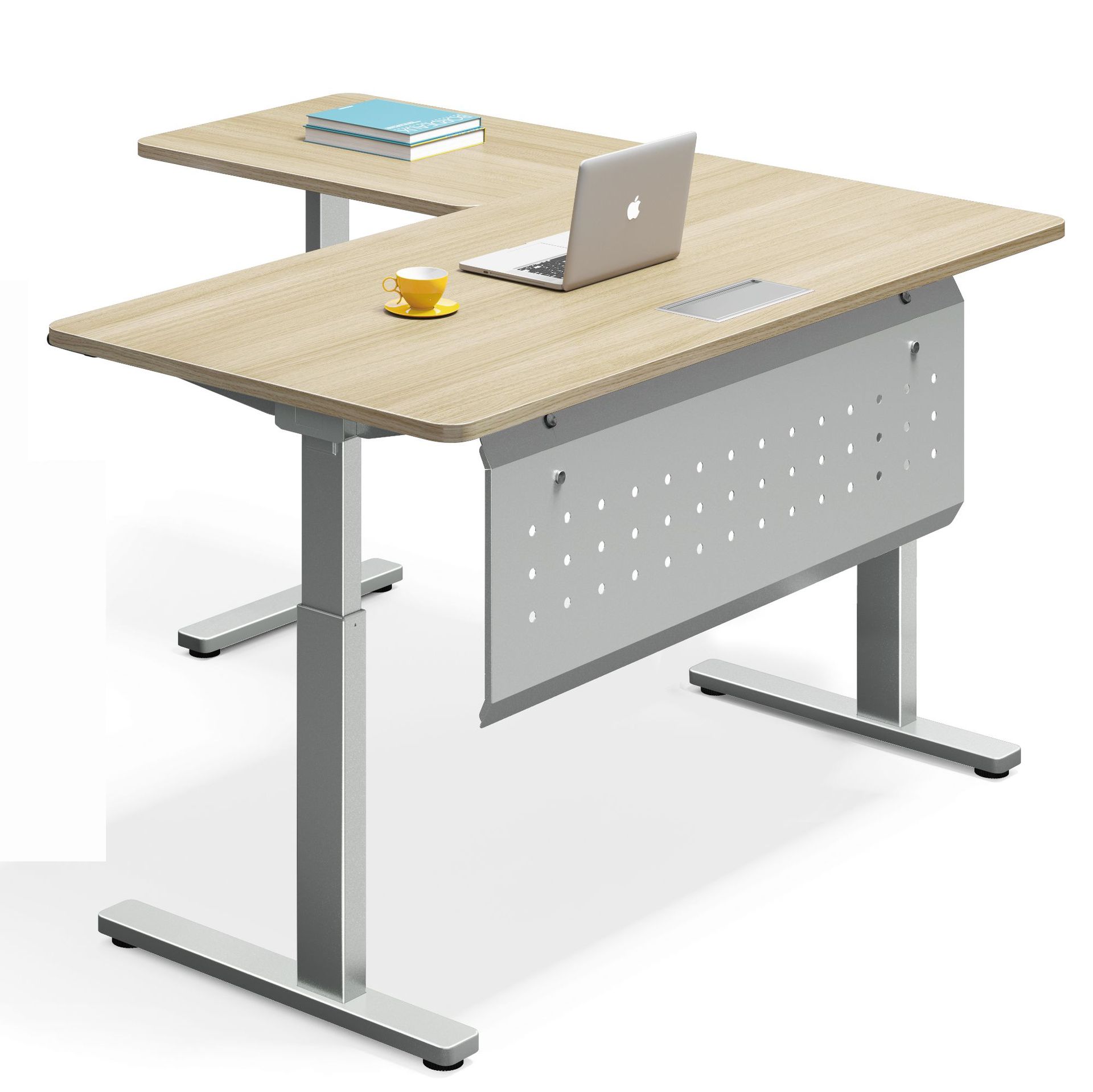 德昌五金办公桌下挡板屏风隔断桌子遮挡桌底吊挡前台裙挡五金桌脚