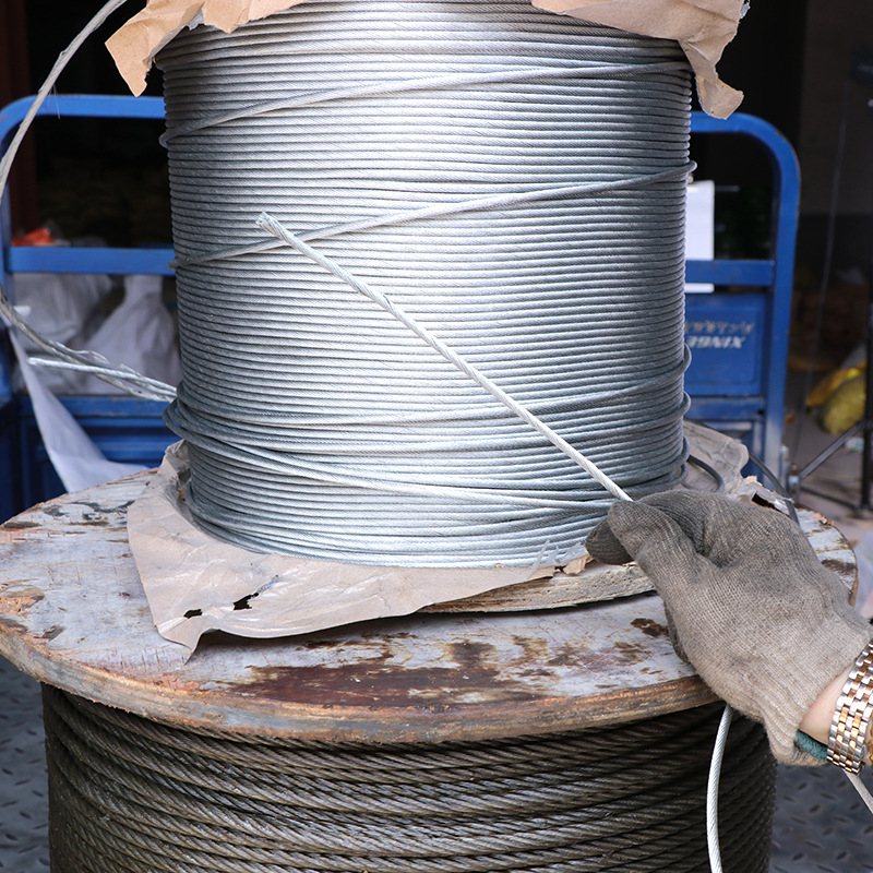 防旋转起重钢丝绳 吊车专用钢丝绳 多股防旋转塔吊吊车起重钢丝绳