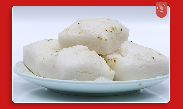 蒸福面点 白糖方糕 泡粑泡粑叶儿粑糯米糕糕点 小米糕 白糖方糕