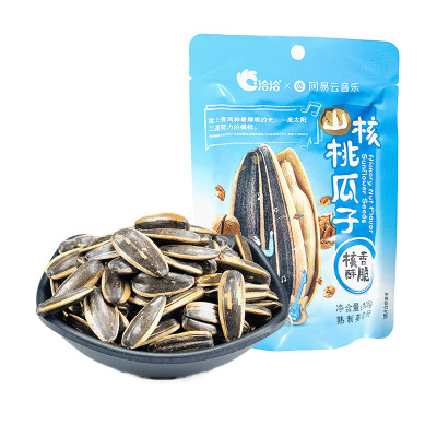 洽洽山核桃味瓜子108g恰恰瓜子坚果零食葵花籽