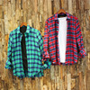 Cross border Europe and America Amazon new pattern Trend Best Sellers spring and autumn leisure time shirt lattice Processing customized One piece On behalf of Cross border Europe and America Amazon new pattern Trend Best Sellers spring and autumn leisure time shirt lattice Processing customized One piece On behalf of