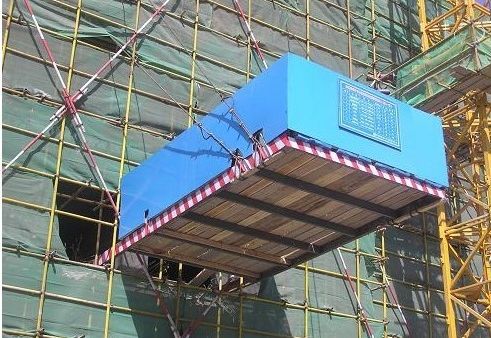 新型卸料平台悬挑梁式卸料平台建筑工地卸料平台质量保障
