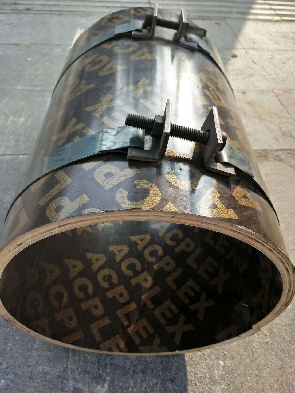 钢带螺丝圆柱模板配件圆模抱箍圆柱木模紧固套件加固钢条锁扣套件