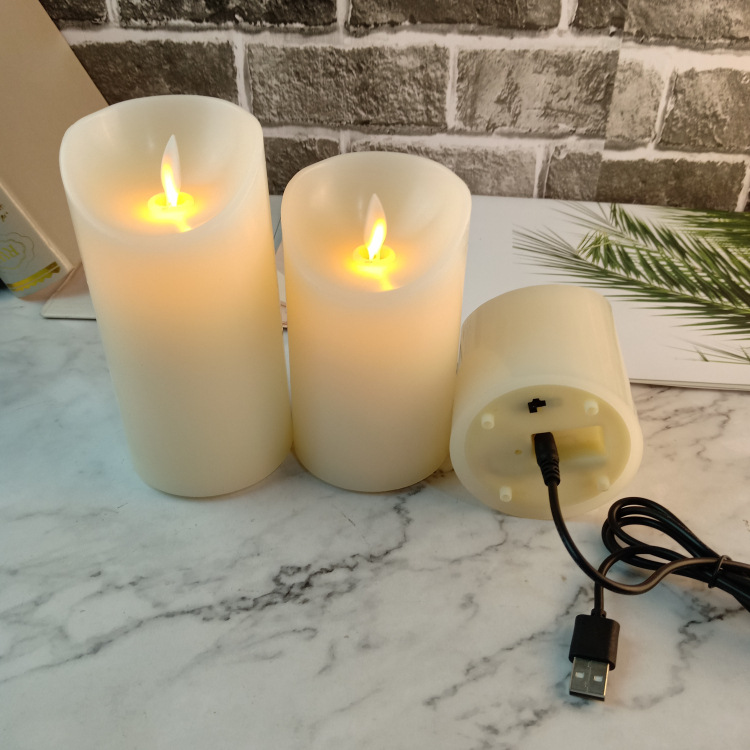 充电蜡烛电蜡烛