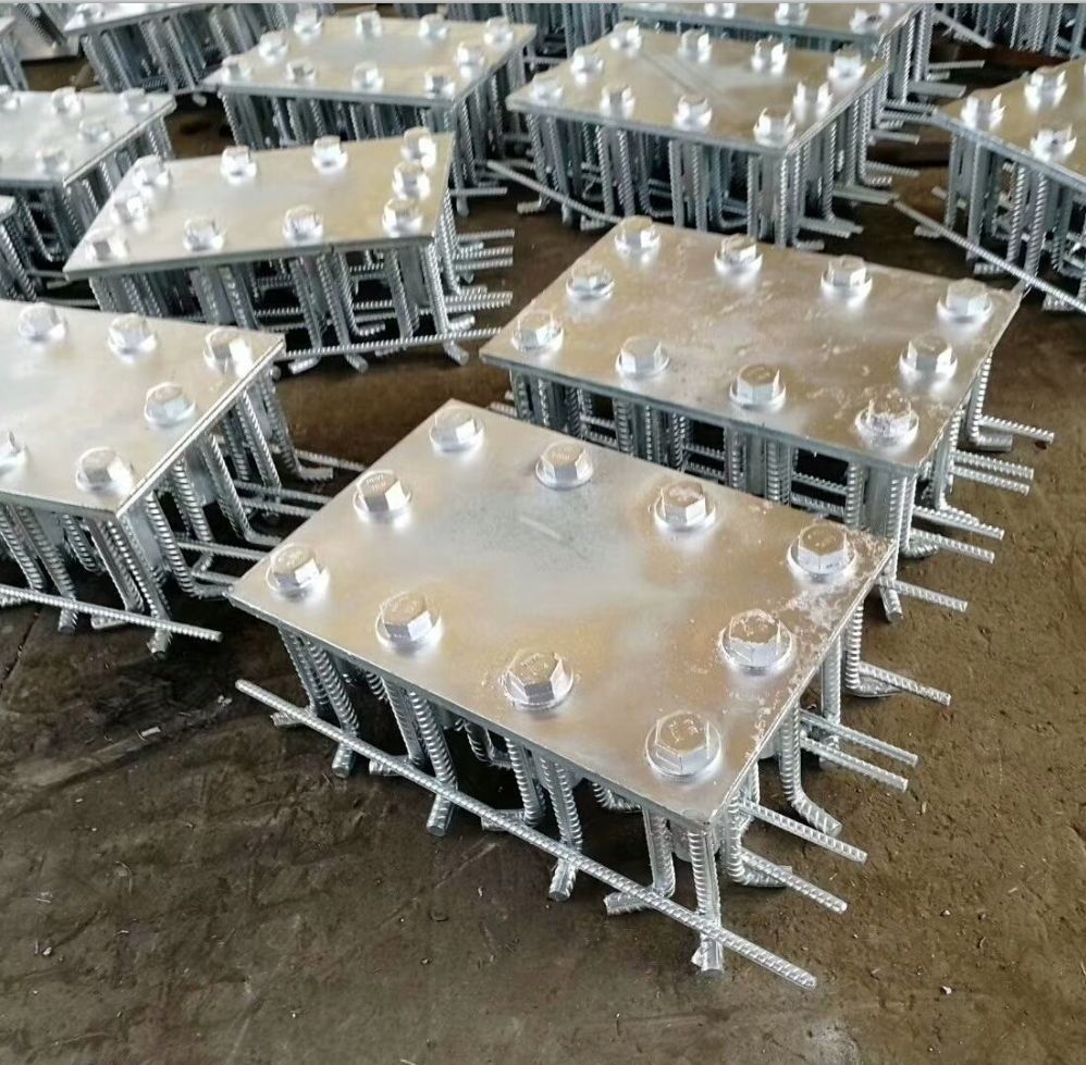 专业生产防落梁挡块 防落梁预埋件 镀锌高铁预埋件