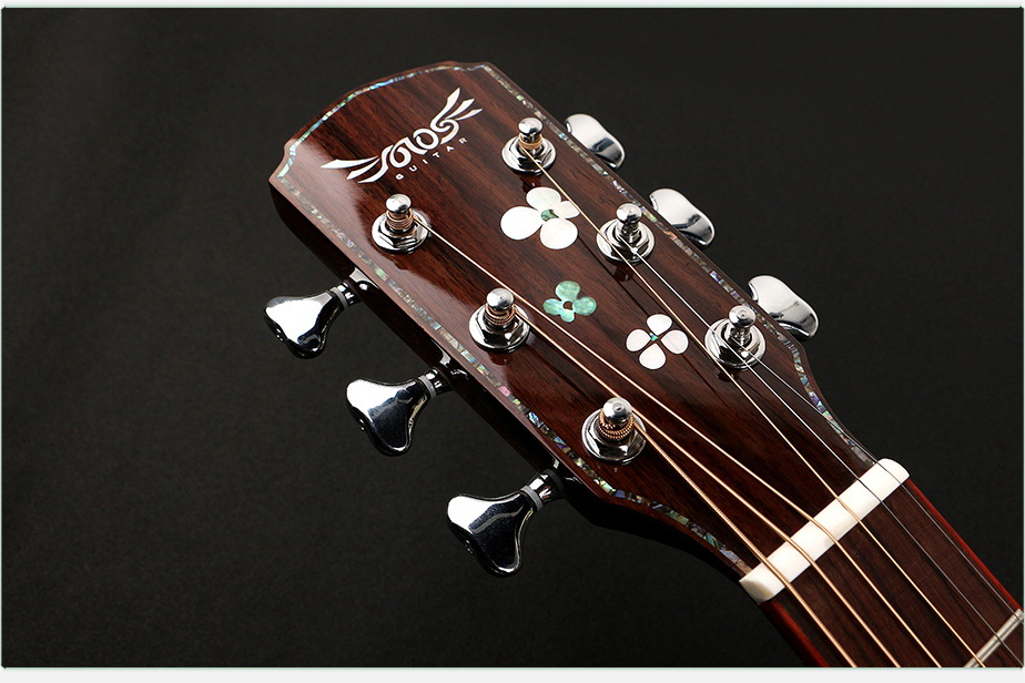 2019  莫斯最新雕花民谣吉他    混批价格按低批发价格出售  批发不