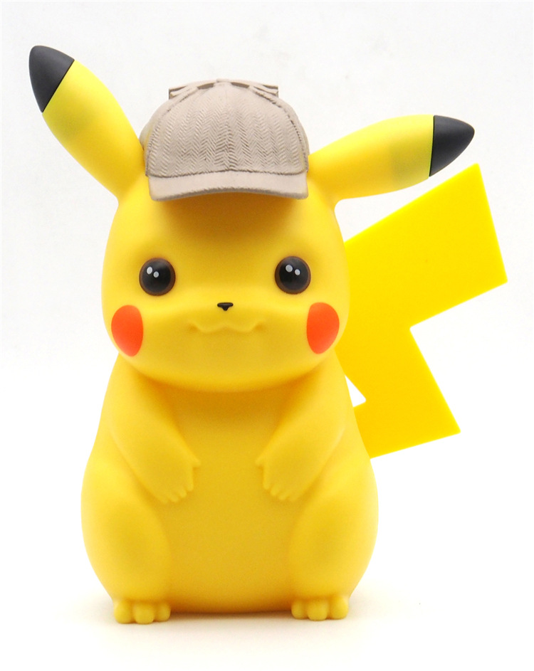 影院正版大侦探皮卡丘pokemon周边造型杯可乐杯吸管杯生日礼物