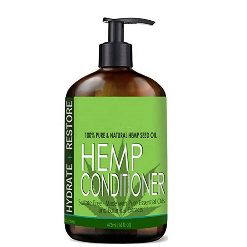 源头厂家 麻油洗发水 hemp shampoo 补水 保湿 跨境专供 支持oem