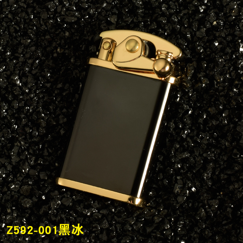 佐罗煤油打火机z592老式砂轮摇臂打火男士礼品diy定制刻字