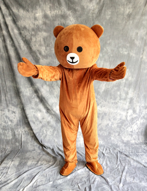 卡通人偶服装布朗熊 熊本熊 网红熊人偶服装玩偶服 定制包邮