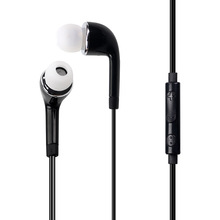 S4 J5线控耳机 适用三星S5安卓手机带麦调音入耳式耳机 通话耳机