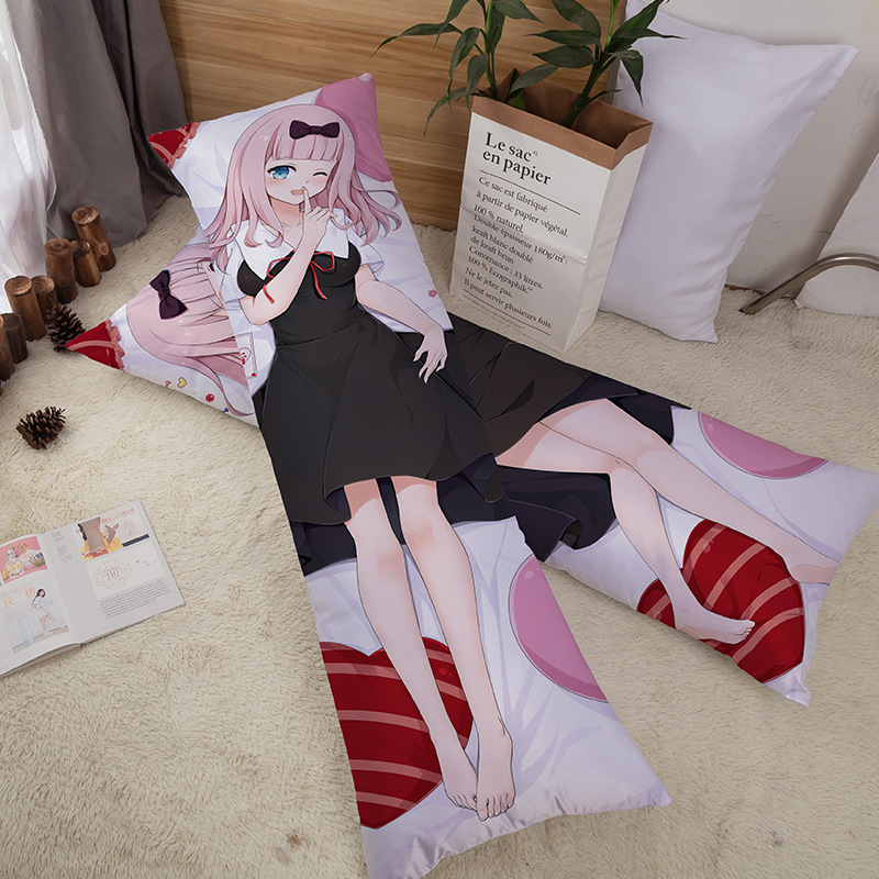 原创 辉夜大小姐想让我告白-藤原千花日本动漫等身抱枕靠枕代发