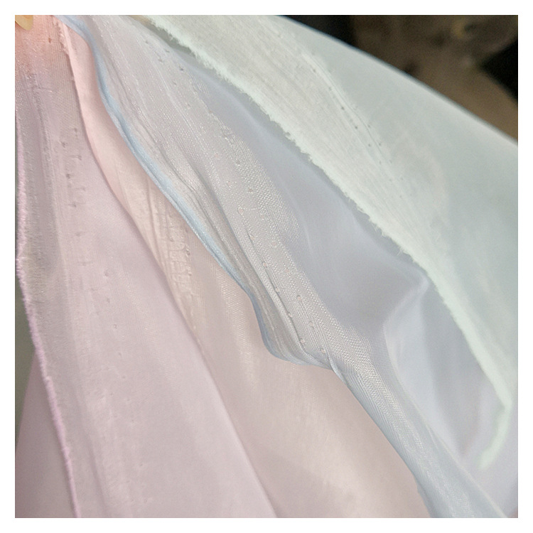 天丝绢罗纱飘逸柔软20d欧根纱汉服大袖衫布料亲肤内衣情人棉面料