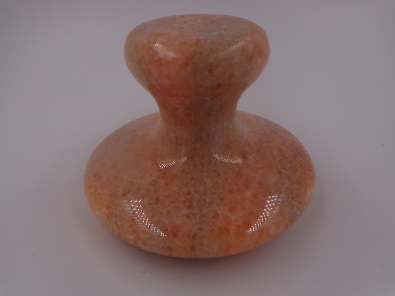 砭石身体按摩spa火山石能量石热石大号蘑菇形按摩石