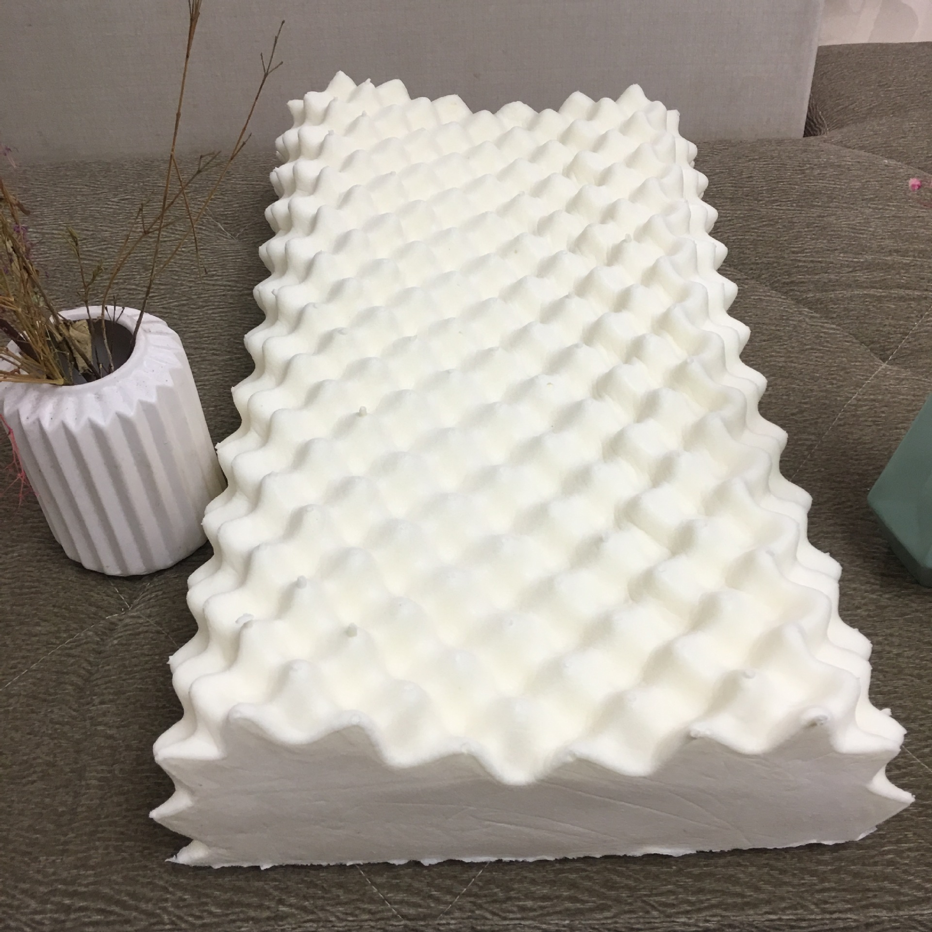 泰国乳胶原液成人儿童天然乳胶枕带内套针织外套可批发定制