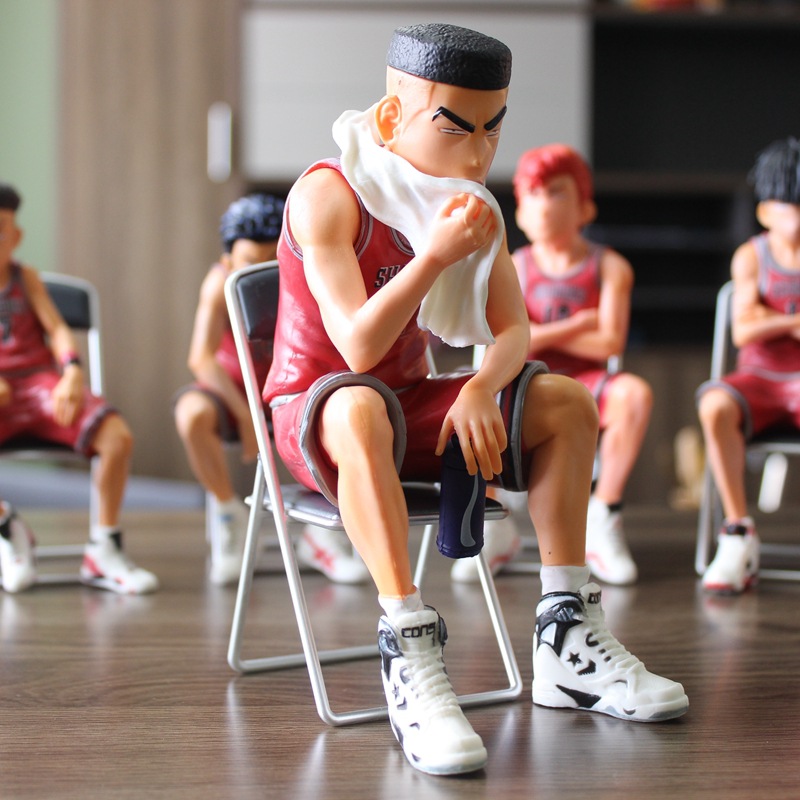 灌篮高手 湘北五虎 樱木花道 流川枫 宫城良田 盒装手办模型礼物