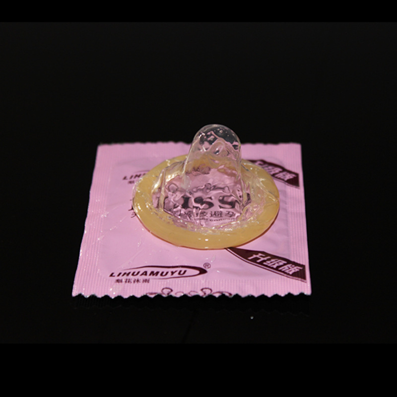 诗诺梨花沐雨玻尿酸避孕套100只装水溶性大油量超薄润滑安全套子