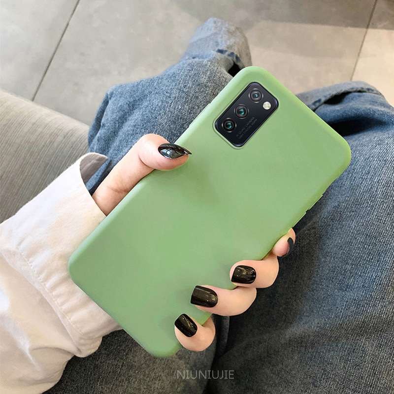 华为荣耀v30pro手机壳磨砂硅胶软壳潮全包边防摔手机壳硅胶全包边