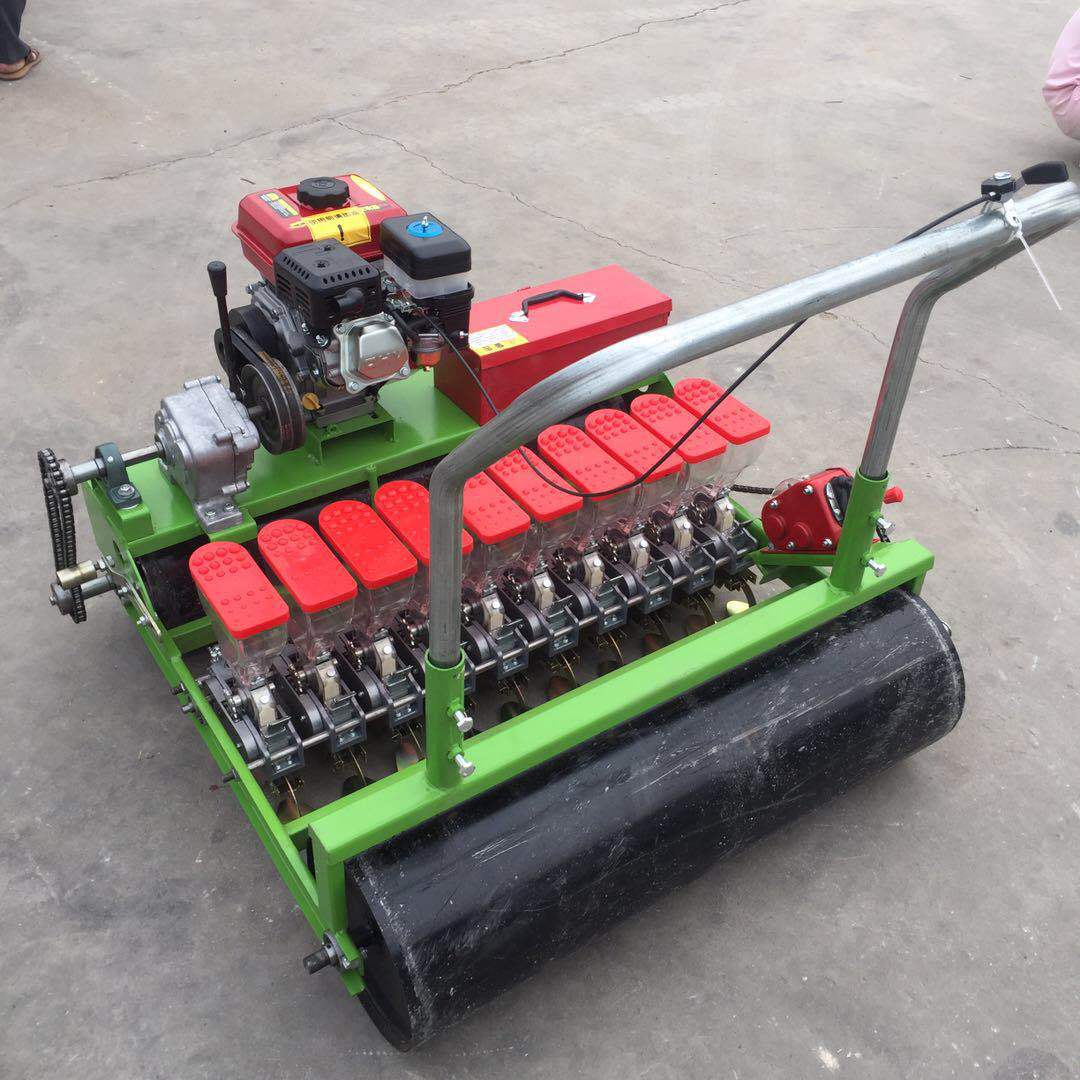 谷子蔬菜精密播种机大棚用小型蔬菜播种机小颗粒蔬菜专用播种机